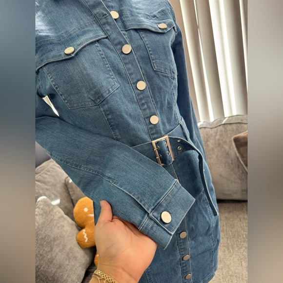 🌸AMTIOUS long sleeve denim dress✨ - Picture 10 of 10